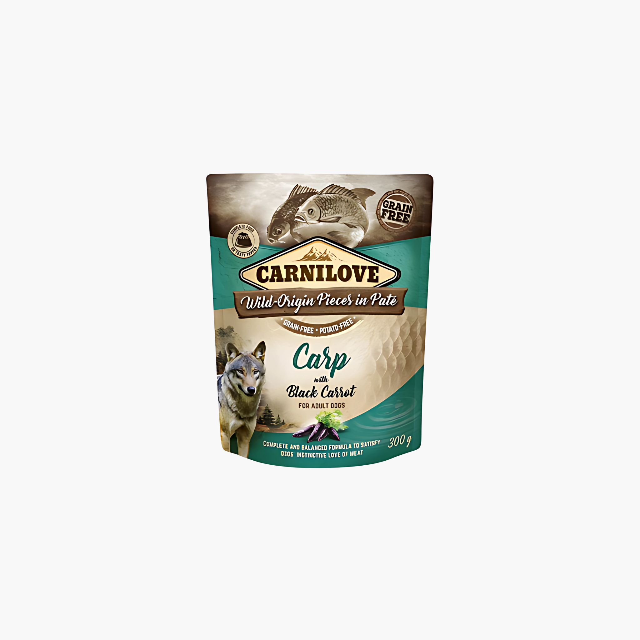 Carnilove Dog Pouch Karper / Zwarte Wortel - Pet Global Shop