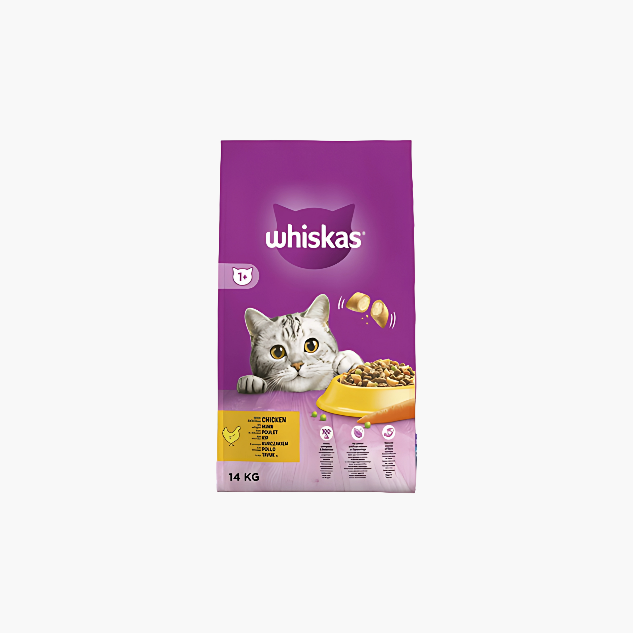 Whiskas Adult Chicken With Vegetables - Pet Global Shop
