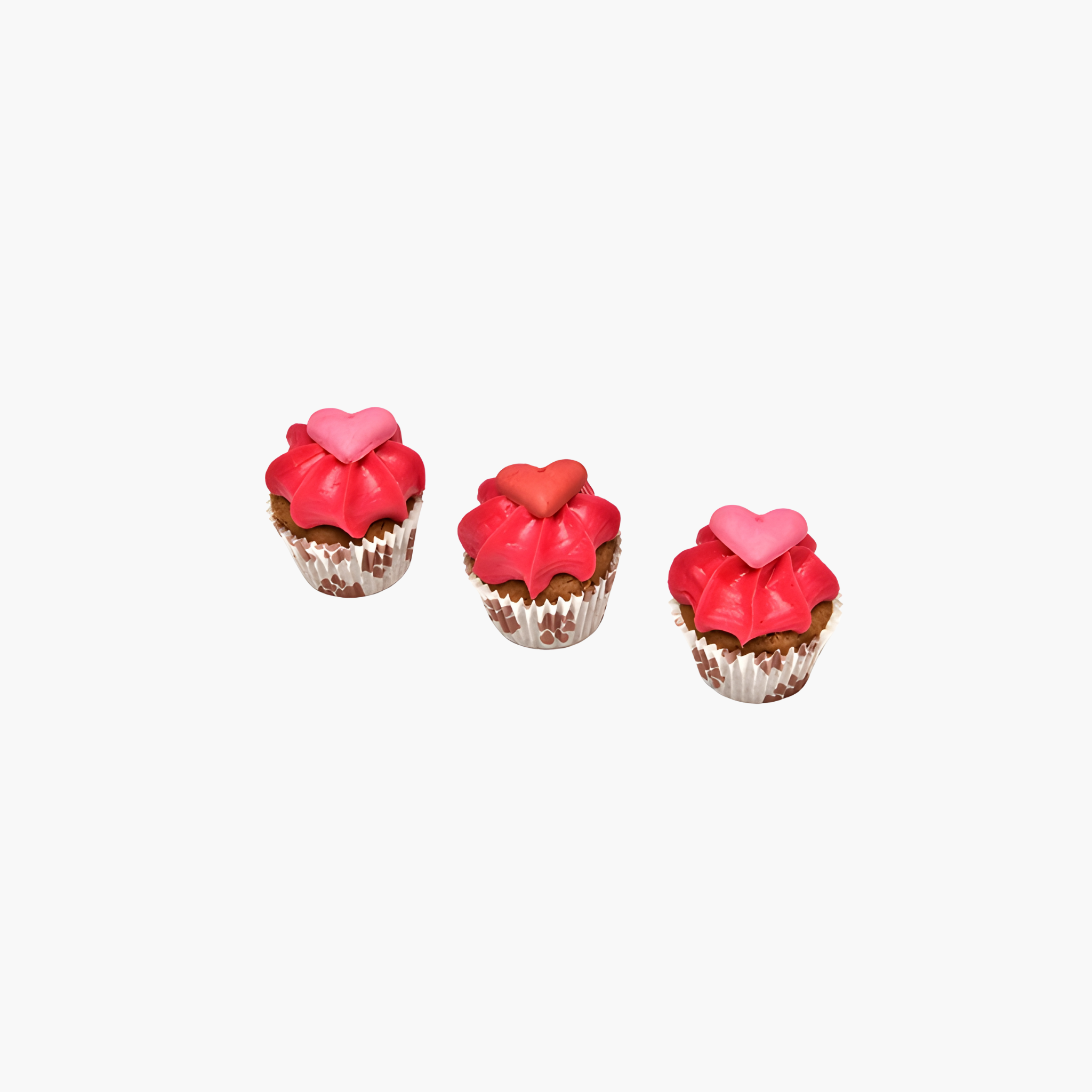 The Barking Bakery I Woof You Valentine Mini Iced Woofins Trio Assorti - Pet Global Shop