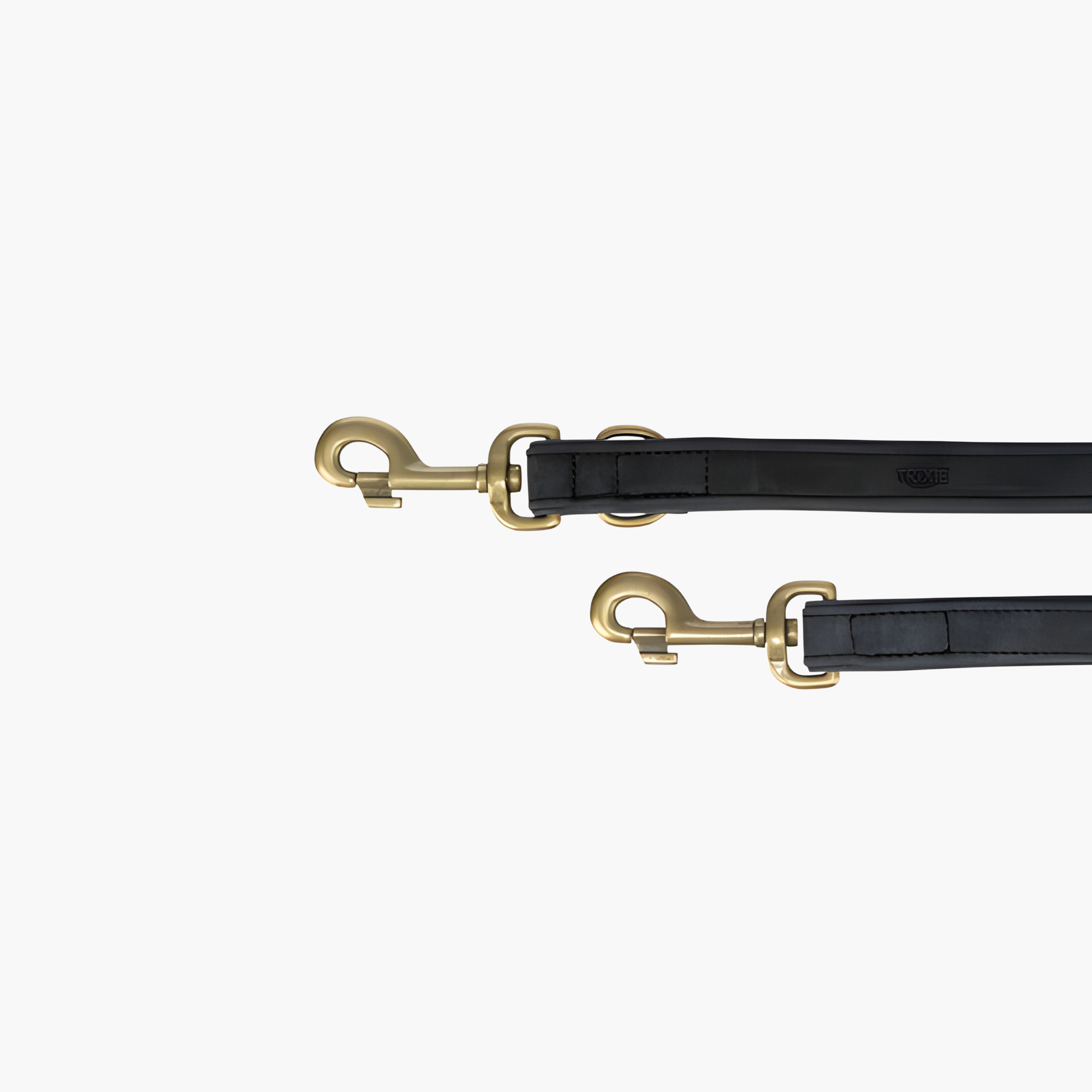 Trixie Hondenriem Pure Verstelbaar Leer Zwart