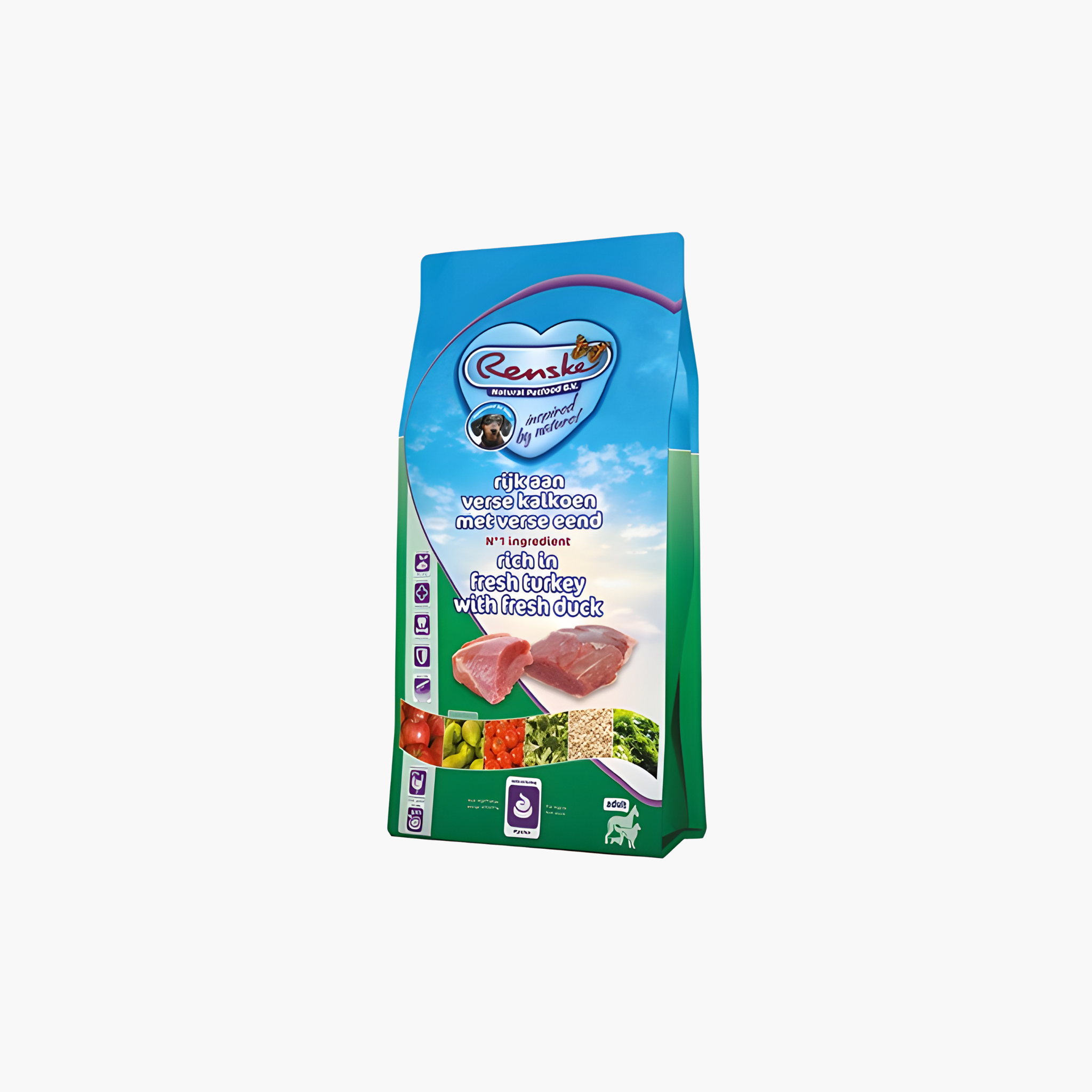 Renske Super Premium Adult Kalkoen / Eend - Pet Global Shop