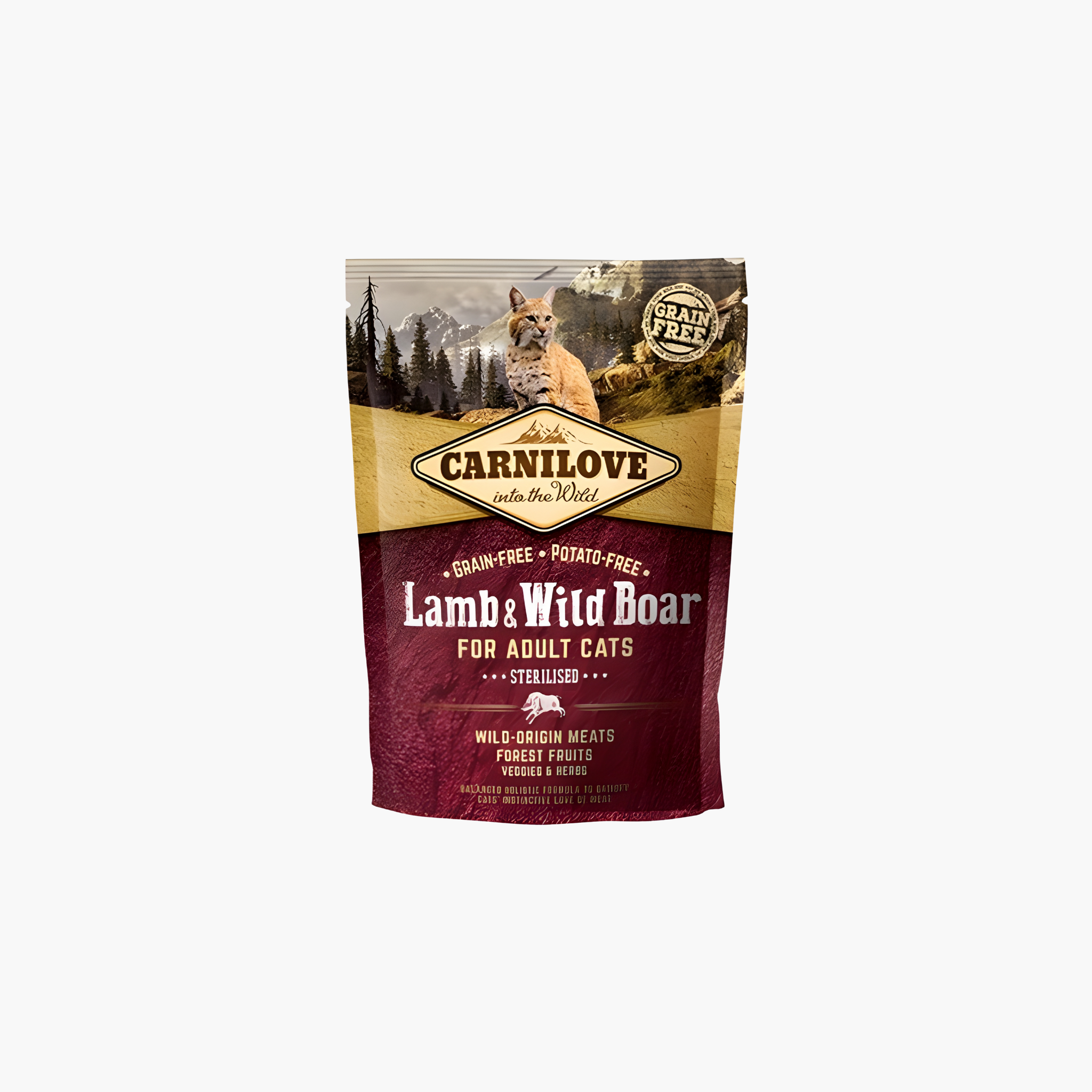 Carnilove Lamb / Wild Boar Sterilised - Pet Global Shop
