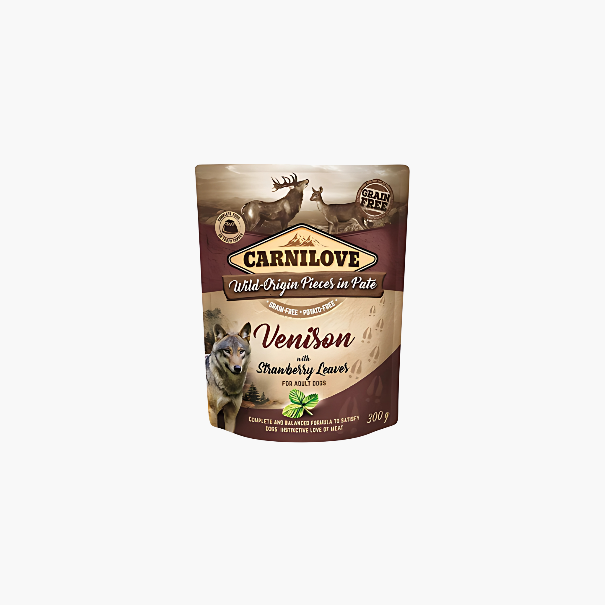 Carnilove Dog Pouch Hert / Aardbeienblad - Pet Global Shop