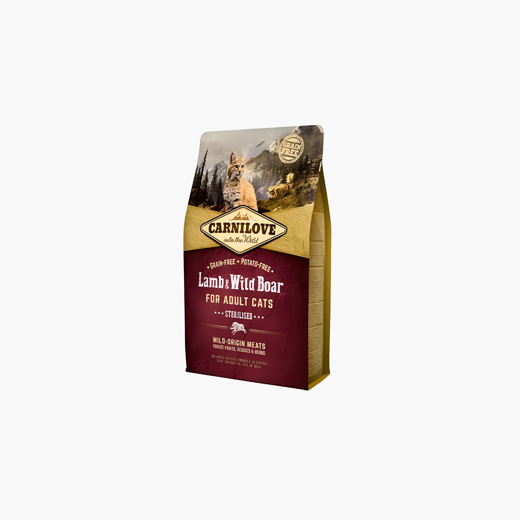 Carnilove Lamb / Wild Boar Sterilised - Pet Global Shop