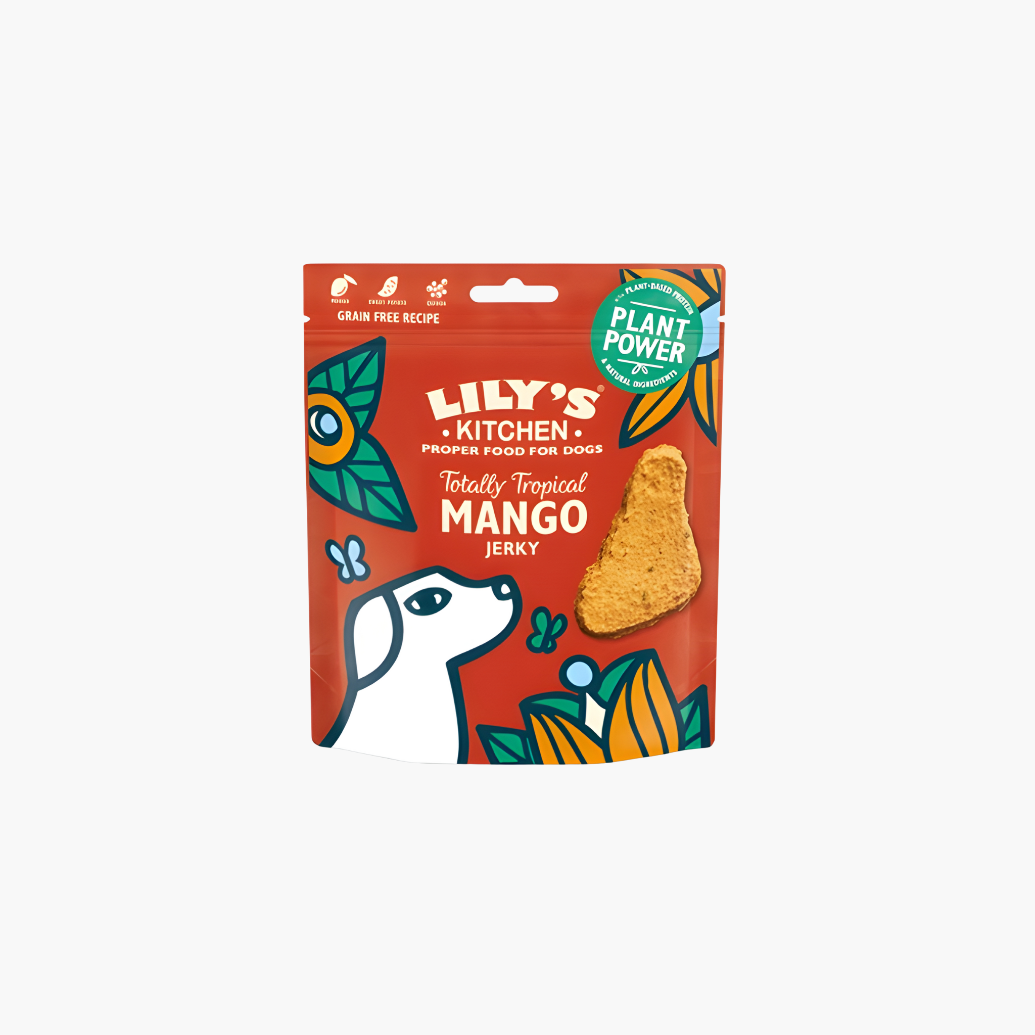 Lily's Kitchen Dog Adult Totally Tropical Mango Jerky - Pet Global Shop