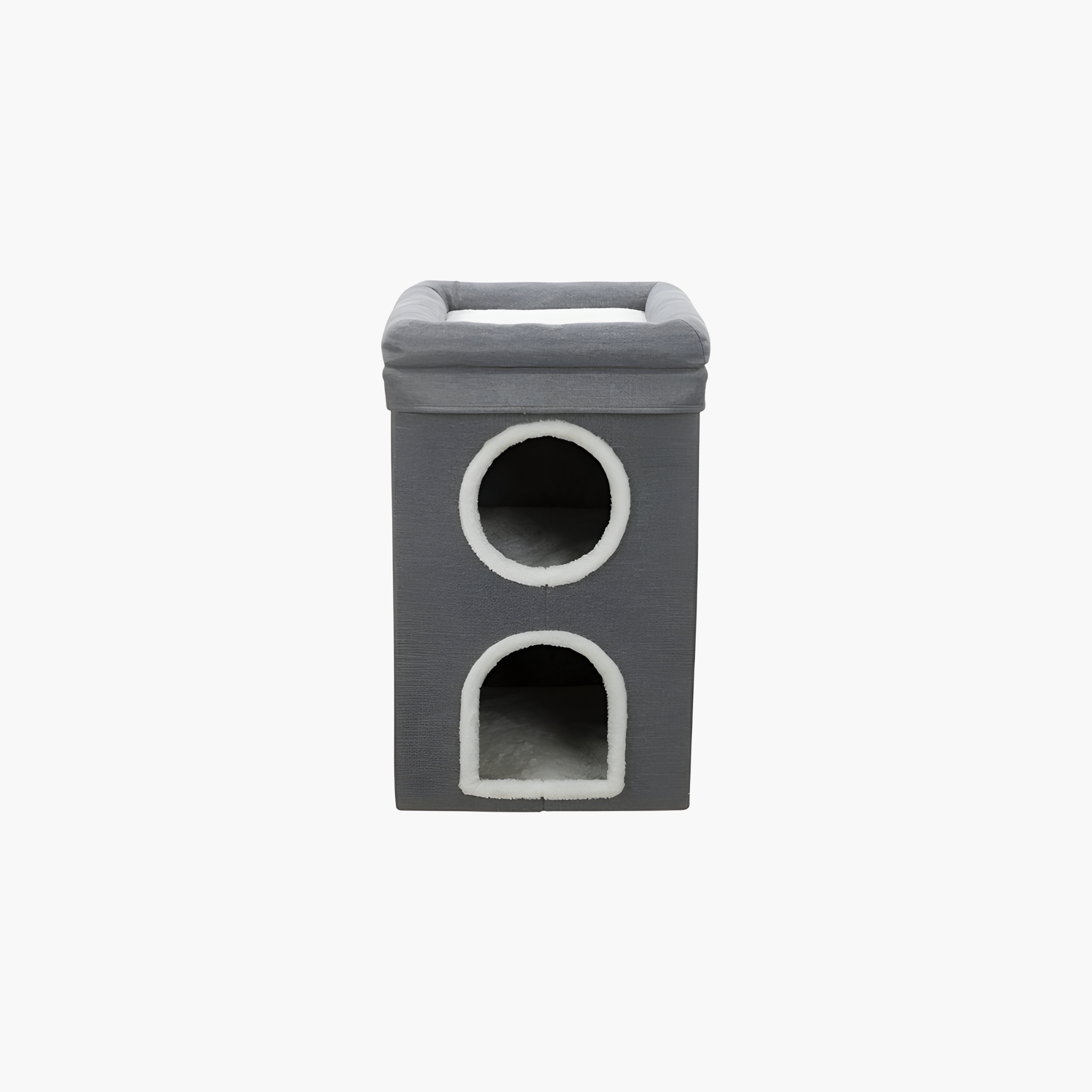 Trixie Cat Tower Saul in grijs voor katten