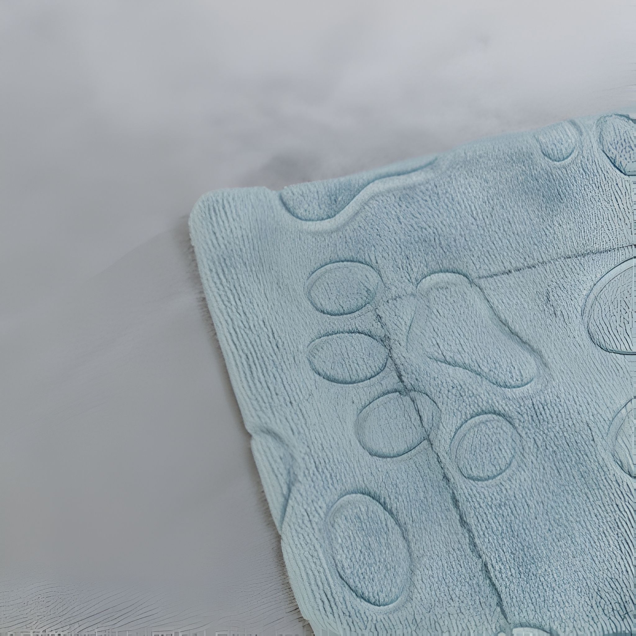 Trixie hondendeken Barry softpluche op bank blauw grijs