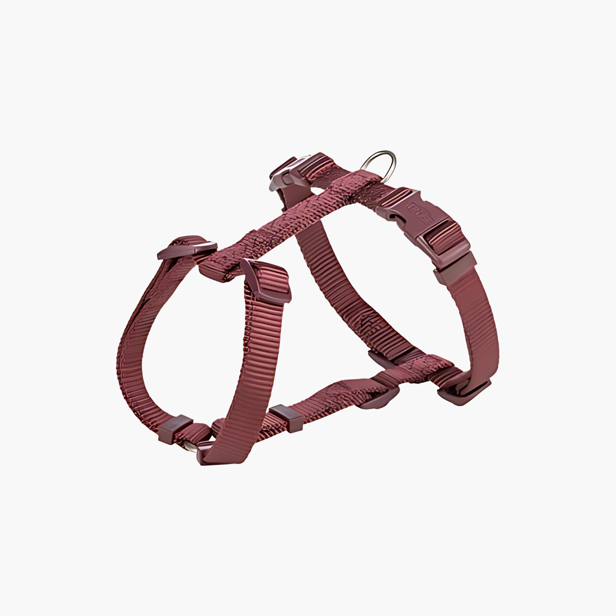 Trixie Premium H-tuig voor honden in sangria rood – verstelbaar en comfortabel hondentuig